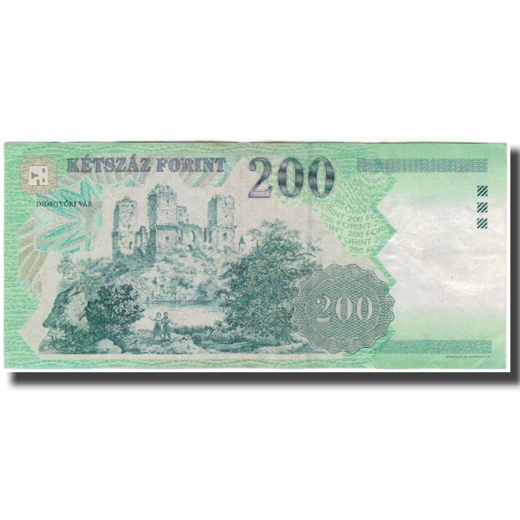 Nota, Hungria, 200 Forint, 2003, KM:187c, EF(40-45)