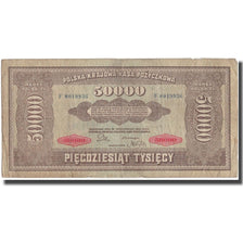 Banknote, Poland, 50,000 Marek, 1922, KM:33, F(12-15)