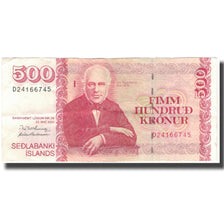 Banknote, Iceland, 500 Kronur, 2001-05-22, KM:58a, EF(40-45)
