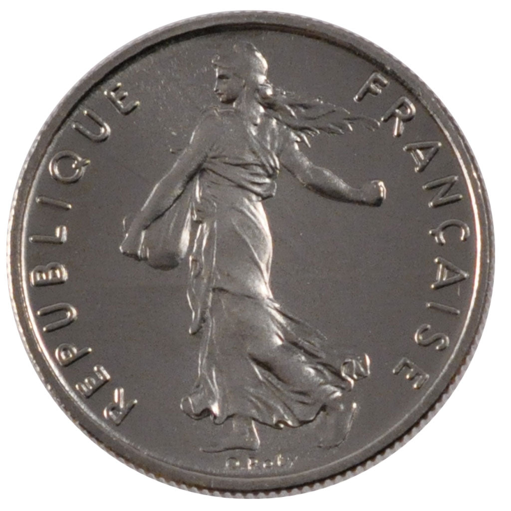 FRANCE, Semeuse, 1/2 Franc, 1969, Paris, KM #931.1, MS(65-70), Nickel, 19.5,...