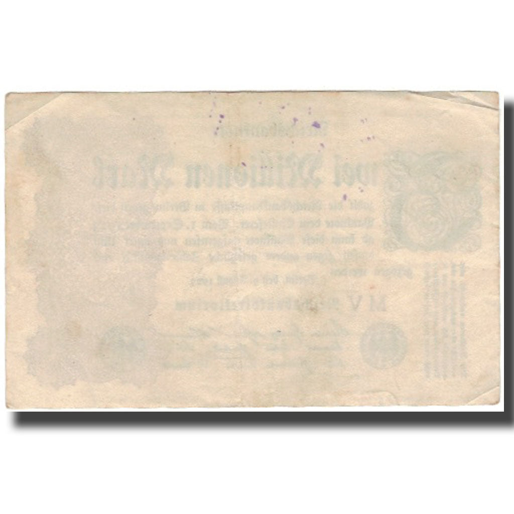 Banknote, Germany, 2 Millionen Mark, 1923, KM:104a, VF(30-35)