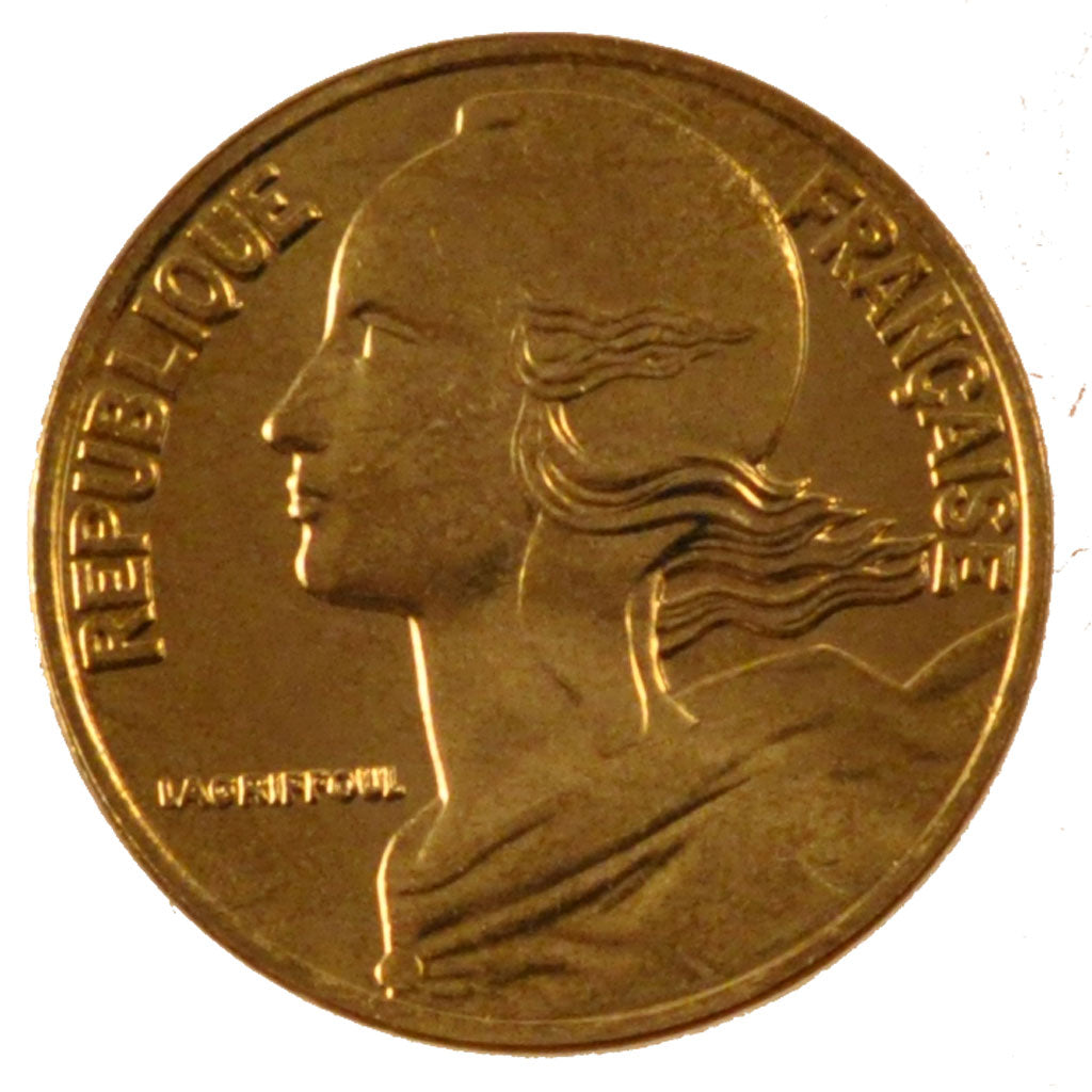 Francia, 5 Centimes, 1996, FDC, Alluminio-bronzo, Gadoury:175
