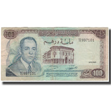 Banknote, Morocco, 100 Dirhams, 1970, KM:59a, VF(20-25)