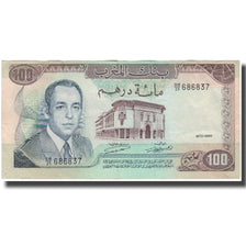 Billet, Maroc, 100 Dirhams, 1970, KM:59a, TTB