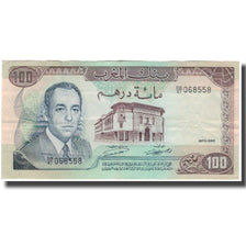 Geldschein, Marokko, 100 Dirhams, 1970, KM:59a, SS+