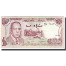 Billet, Maroc, 10 Dirhams, 1970, KM:57a, SUP