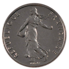 FRANCE, Semeuse, 1/2 Franc, 1996, Paris, KM #931.1, MS(63), Nickel, 19.5,...