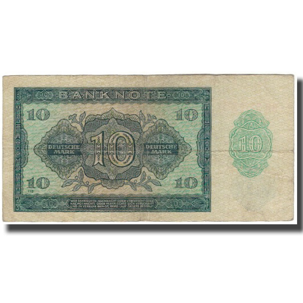 Banknote, Germany - Democratic Republic, 10 Deutsche Mark, 1948, KM:12b