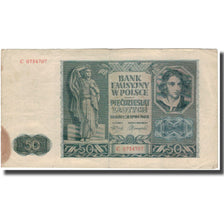 Banknote, Poland, 50 Zlotych, 1941, KM:102, VF(30-35)