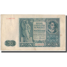 Banknote, Poland, 50 Zlotych, 1941, KM:102, EF(40-45)
