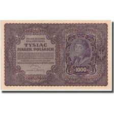 Banknote, Poland, 1000 Marek, 1919, KM:29, AU(55-58)