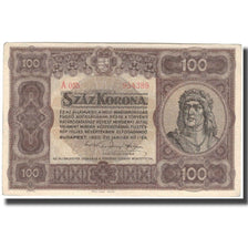 Banknote, Hungary, 100 Korona, 1920, KM:63, AU(55-58)