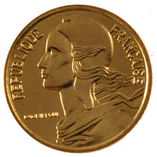 FRANCE, 5 Centimes, 2000, MS(65-70), Aluminium-Bronze, Gadoury #175, 2.00