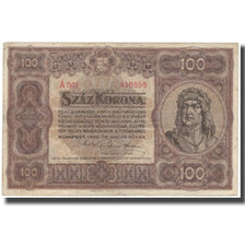 Banknote, Hungary, 100 Korona, 1920, KM:63, EF(40-45)