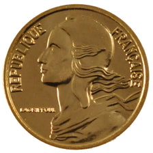 FRANCE, Marianne, 5 Centimes, 2001, Paris, KM #933, MS(65-70), Aluminum-Bronze,.
