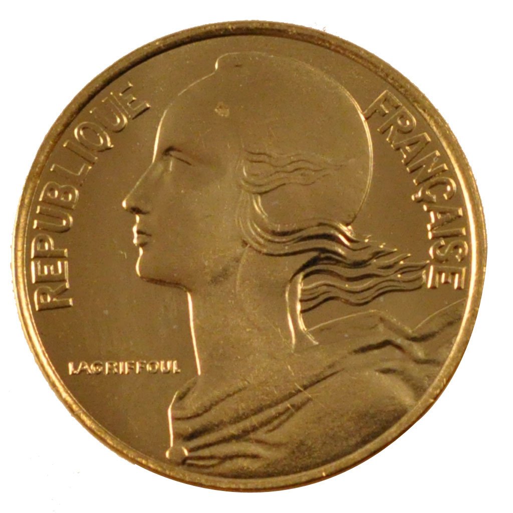 FRANCE, Marianne, 10 Centimes, 1997, Paris, KM #929, MS(65-70),...