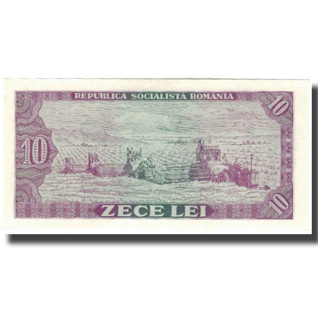 Geldschein, Rumänien, 10 Lei, 1966, KM:94a, UNZ-