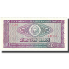 Billet, Roumanie, 10 Lei, 1966, KM:94a, SPL+