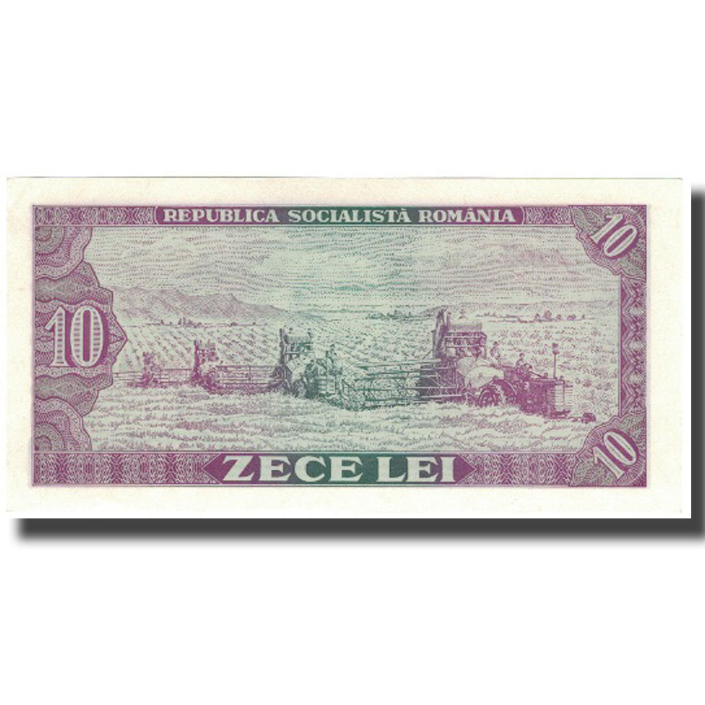 Banknote, Romania, 10 Lei, 1966, KM:94a, UNC(64)