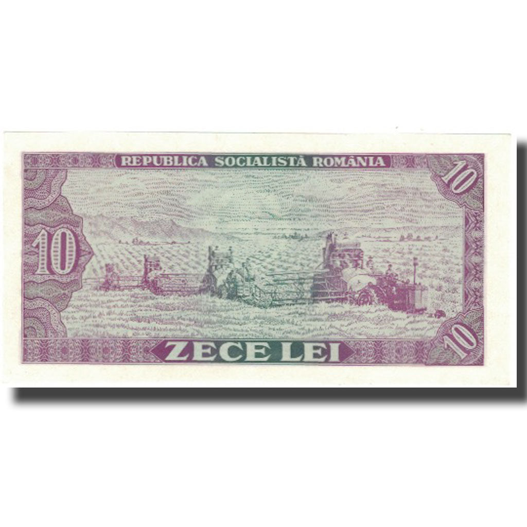 Banconote, Romania, 10 Lei, 1966, KM:94a, FDS