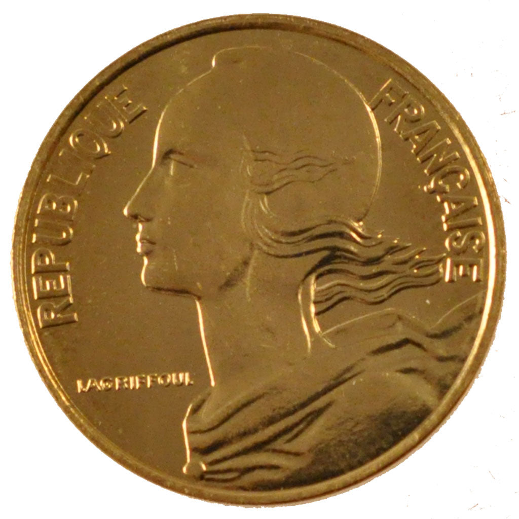 Coin, France, Marianne, 10 Centimes, 1999, Paris, MS(65-70), Aluminum-Bronze