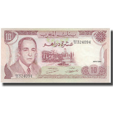 Banknote, Morocco, 10 Dirhams, 1970, KM:57b, AU(55-58)