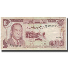 Banknote, Morocco, 10 Dirhams, 1985, KM:57b, VF(20-25)