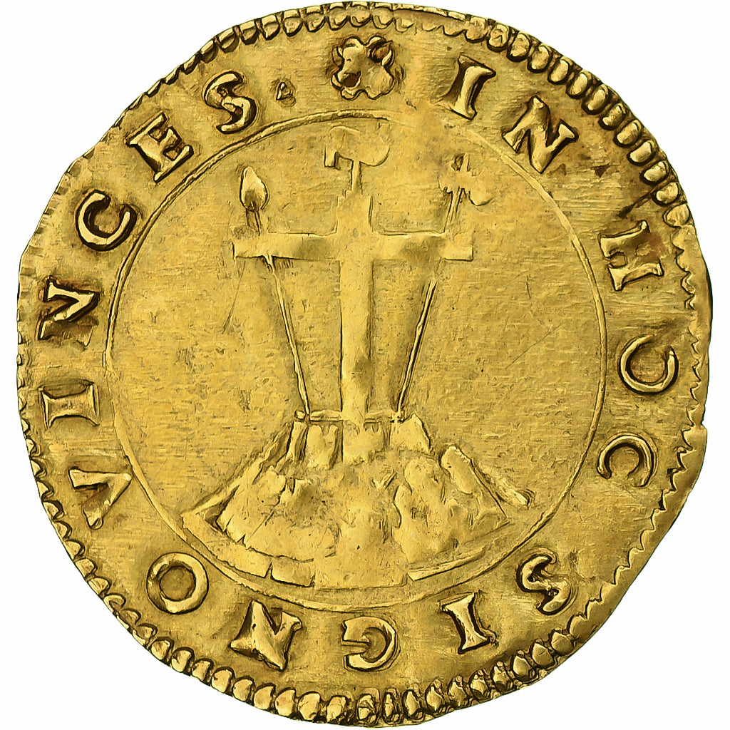 Itália, Duchy of Ferrara, Alfonso I d'Este, Scudo d'Oro, 1505-1534, Ferrara