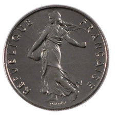 FRANCE, Semeuse, 1/2 Franc, 1997, Paris, KM #931.1, MS(63), Nickel, 19.5,...