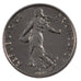 FRANCE, Semeuse, 1/2 Franc, 1997, Paris, KM #931.1, MS(63), Nickel, 19.5,...