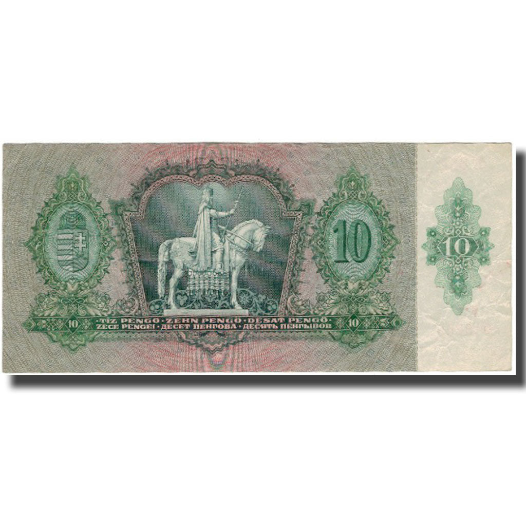 Banknote, Hungary, 10 Pengö, 1936-12-22, KM:100, EF(40-45)