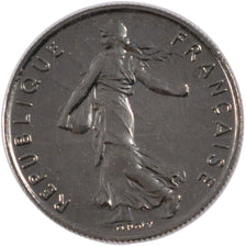 FRANCE, Semeuse, 1/2 Franc, 2001, Paris, KM #931.1, MS(65-70), Nickel, 19.5,...