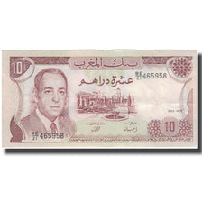Banconote, Marocco, 10 Dirhams, 1985, KM:57b, BB+
