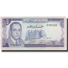 Banconote, Marocco, 5 Dirhams, 1970, KM:56a, BB+