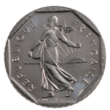 FRANCE, 2 Francs, 1999, MS(63), Nickel, Gadoury #547, 7.50