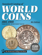 Book, Coins, World Coins, 1801-1900, 8th Edition, Safe:1842-3