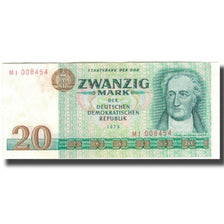 Banknote, Germany - Democratic Republic, 20 Mark, 1975, KM:29a, AU(50-53)