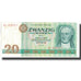 Banknote, Germany - Democratic Republic, 20 Mark, 1975, KM:29a, AU(50-53)