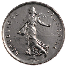 FRANCE, Semeuse, 5 Francs, 1999, Paris, KM #926a.1, MS(65-70), Nickel Clad...