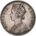 INDIA-BRITISH, Victoria, Rupee, 1883, Calcutta, Silver, AU(50-53), KM:492