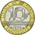 Moneda, Francia, Génie, 10 Francs, 1999, FDC, Aluminio - bronce, Gadoury:827