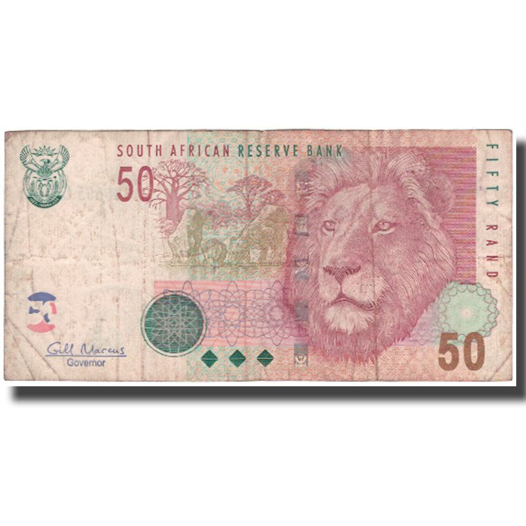 Banknote, South Africa, 50 Rand, KM:130b, VF(20-25)