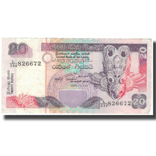 Biljet, Sri Lanka, 20 Rupees, 2005, 2005-11-19, KM:109a, TTB+
