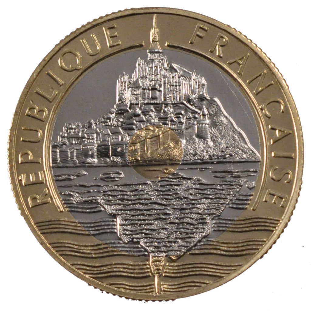 FRANCE, 20 Francs, 1998, MS(65-70), Bimetallic, Gadoury #871, 9.00