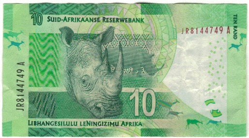 Banknote, South Africa, 10 Rand, EF(40-45)