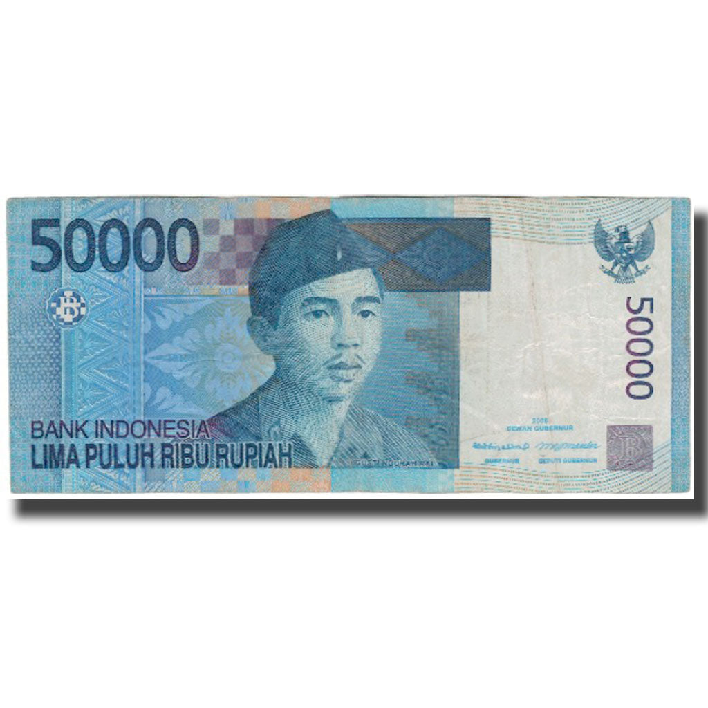 Banknote, Indonesia, 50,000 Rupiah, 2005, KM:145a, VF(20-25)
