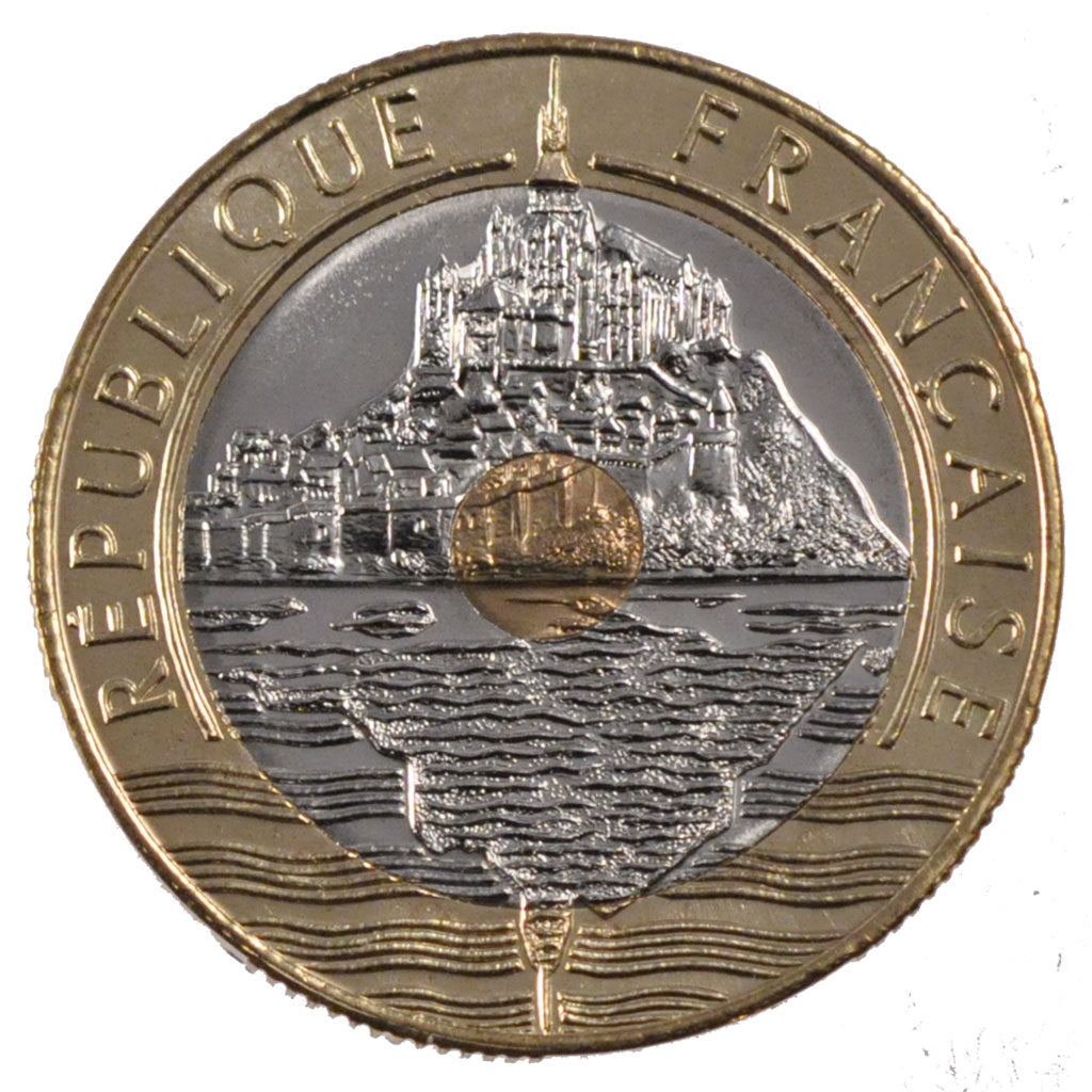 FRANCE, 20 Francs, 2001, MS(63), Bimetallic, Gadoury #871, 9.00