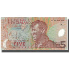 Nota, Nova Zelândia, 5 Dollars, KM:CS185b, EF(40-45)