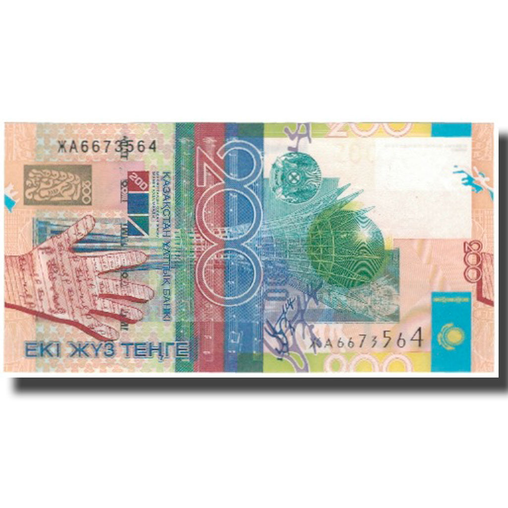Banconote, Kazakistan, 200 Tenge, SPL-