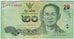 Banconote, Thailandia, 20 Baht, MB